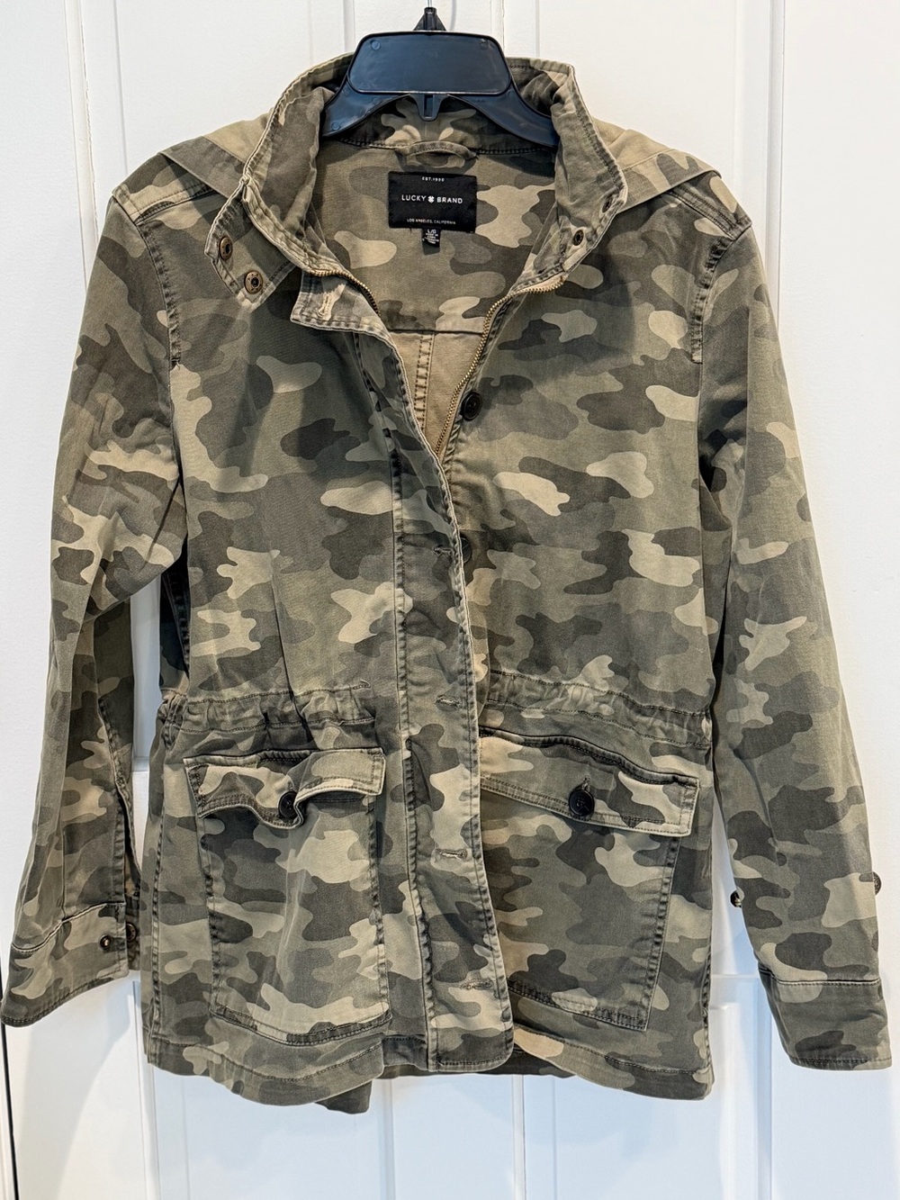 Vintage Lucky Brand Camo Utility Jacket